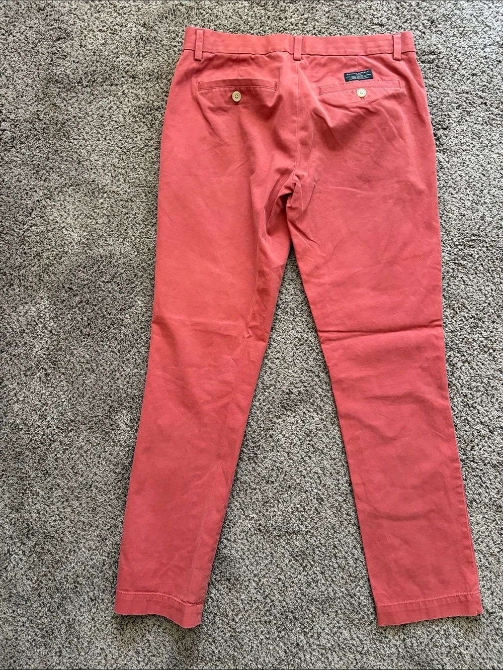 Banana Republic Men's Coral Chino Pants